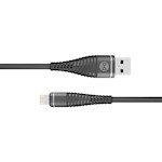 Forever Shark kabel USB – Lightning 1,0 m 2A svart