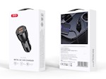 XO bil-laddare CC55 30W 2x USB svart