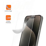 Vmax härdat glas 2,5D Normal Clear Glass för iPhone 15 Pro Max 6,7″