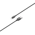 Riversong kabel Beta 09 USB – microUSB 1,0 m 3A svart CM85