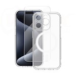 Vmax set Mag-fodral + glas 2,5D premium för iPhone 12 Pro 6,1"