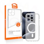 Vmax Acrylic Anti-drop Mag-fodral för iPhone 15 Pro Max 6,7" transparent