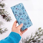 Smart Trendy Winter Birds-fodral till Xiaomi Redmi 9C