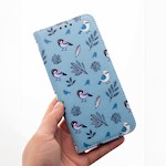 Smart Trendy Winter Birds-fodral till Xiaomi Redmi 9C