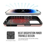 Vmax Triangle-fodral för iPhone 13 Pro Max 6,7" roséguld