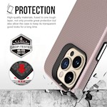 Vmax Triangle-fodral för iPhone 13 Pro Max 6,7" roséguld