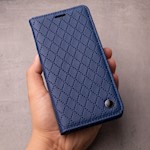 Smart Caro fodral till Xiaomi Redmi Note 12 4G marinblå