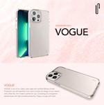 Ugly Rubber Vogue fodral för iPhone 6G / 7G / 8G / SE 2 / SE 3 klar