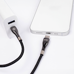 För alltid slank kabel USB-C – USB-C 1,0 m 60W svart