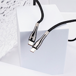 För alltid slank kabel USB-C – USB-C 1,0 m 100W svart