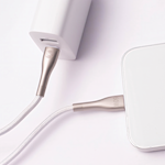 Forever Sleek sladd USB-C – USB-C 2,0 m 60W vit