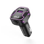 XO-sändare FM BCC12 Bluetooth MP3 bil-laddare 3,1A svart