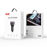 XO-sändare FM BCC12 Bluetooth MP3 bil-laddare 3,1A svart