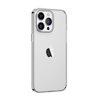 Kommafodral Hård Jacka för iPhone 15 transparent antibakteriell