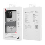 Kommafodral Hard Jacket Mag för iPhone 15 Plus transparent antibakteriell