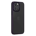Kommafodral Joy Elegant för iPhone 15 Pro djup lila