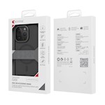 Kommafodral Joy Elegant Mag för iPhone 15 grå