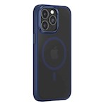 Kommafodral Joy Elegant Mag för iPhone 15 blå