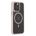 Kommafodral Joy Elegant Mag för iPhone 15 rosa