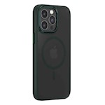 Kommafodral Joy Elegant Mag för iPhone 15 Plus maringrön
