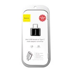 Baseus OTG-adapter mini USB – USB-C-omvandlare svart
