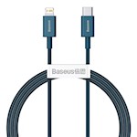 Baseus sladd Superior PD USB-C – Lightning 1,0m blå 20W