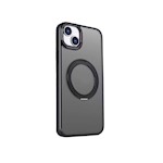 Mag Ring Roterande fodral för iPhone 16 6,1 tum svart