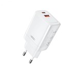 XO-väggladdare CE16 PD 45W 1x USB-C 1x USB vit
