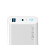 För evigt TC-06-45AC GaN PD QC-laddare 1x USB-C 1x USB 45W vit