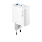 För evigt TC-06-65AC GaN PD QC-laddare 1x USB-C 1x USB 65W vit