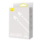 Baseus kabel Superior PD USB-C – USB-C 1,0m vit 100W