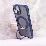 Mag Ring Rotating case för iPhone 11 marinblå