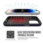 Vmax Triangle fodral till Samsung Galaxy A15 4G / A15 5G mörklila