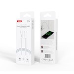 XO-kabel NB-Q260A PD USB-C – USB-C 1m vit 60W