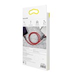 Baseus kabel Cafule USB – Lightning 1,0 m 2,4 A röd