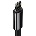 Baseus kabel Tungsten USB – Lightning 2,0 m 2,4A svart