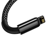 Baseus kabel Tungsten USB – Lightning 2,0 m 2,4A svart