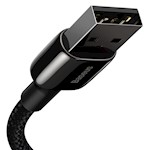 Baseus kabel Tungsten USB – Lightning 2,0 m 2,4A svart