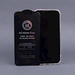 6D matt härdat glas för Xiaomi Redmi Note 8 Pro / Oppo A9 med svart ram