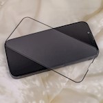 6D matt härdat glas för Xiaomi Redmi Note 8 Pro / Oppo A9 med svart ram