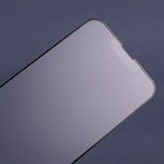 6D matt härdat glas för Xiaomi Redmi Note 8 Pro / Oppo A9 med svart ram