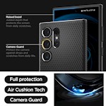 Spigen Liquid Air skal till Samsung Galaxy S24 Ultra matt svart