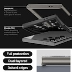 Spigen Neo Hybrid skal för Samsung Galaxy S24 Ultra gunmetal