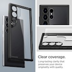 Spigen Ultra Hybrid skal till Samsung Galaxy 24 Ultra mattsvart