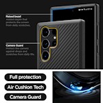 Spigen Core Armor fodral till Samsung Galaxy S24 Ultra matt svart