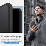 Spigen Ultra Hybrid skal till Samsung Galaxy 24 Plus mattsvart