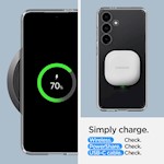 Spigen Ultra Hybrid skal till Samsung Galaxy 24 Plus mattsvart