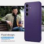 Spigen Liquid Air case for Samsung Galaxy S24 deep purple