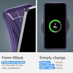 Spigen Liquid Air case for Samsung Galaxy S24 deep purple