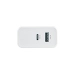 Maxlife MXTC-07-45AC PD QC-laddare 1x USB-C 1x USB 45W vit